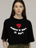H&M Oversized Black tshirt
