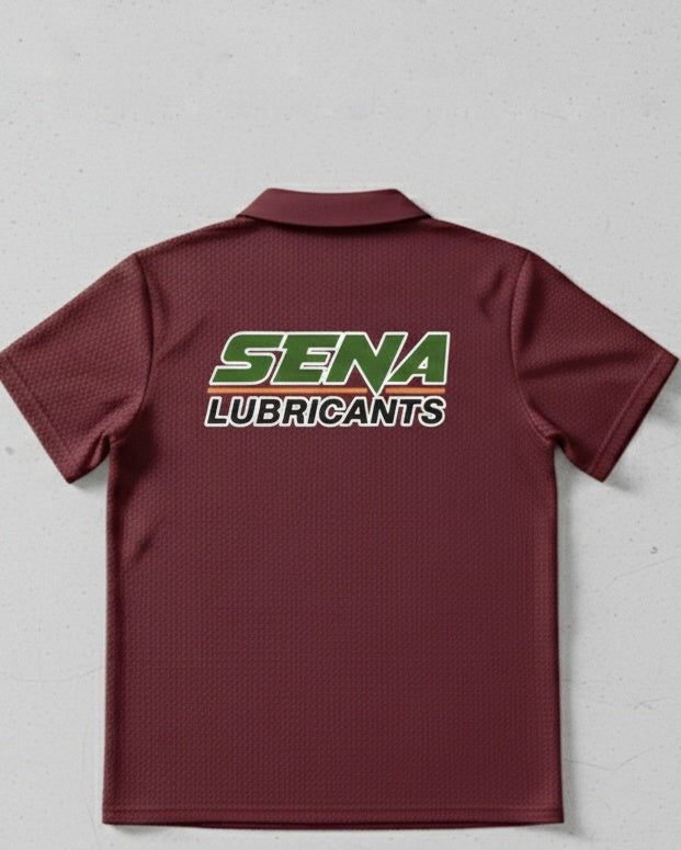 Performance  Signature Lycra Mesh Polo - Sena Lubricants