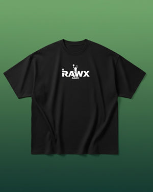 RAWx - Ultimate   Drop Shoulder - Oversized Crew Neck Black
