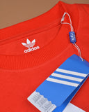 ESSENTIALS SINGLE JERSEY BIG LOGO TEE RED