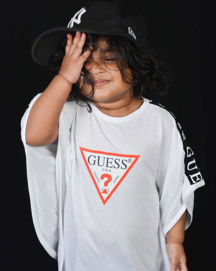 Kids kaftan-white