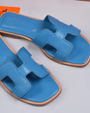 H CUT-OUT WOMEN ORAN SANDAL BLUE