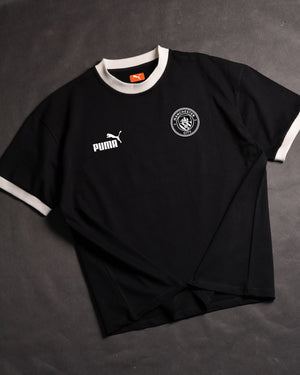 Puma X Manchester City Ringer Drop Shoulder T-Shirt
