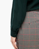 Q/S Designed by S.Oliver® Modal Tunic with Pleated Details - Dark Green
