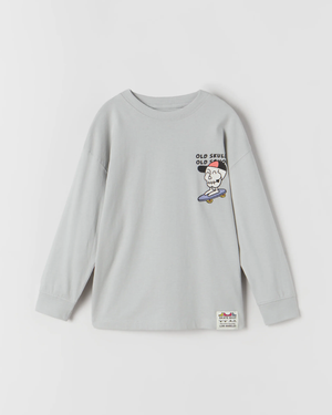 Zara “OLD SKULLS” T-SHIRT