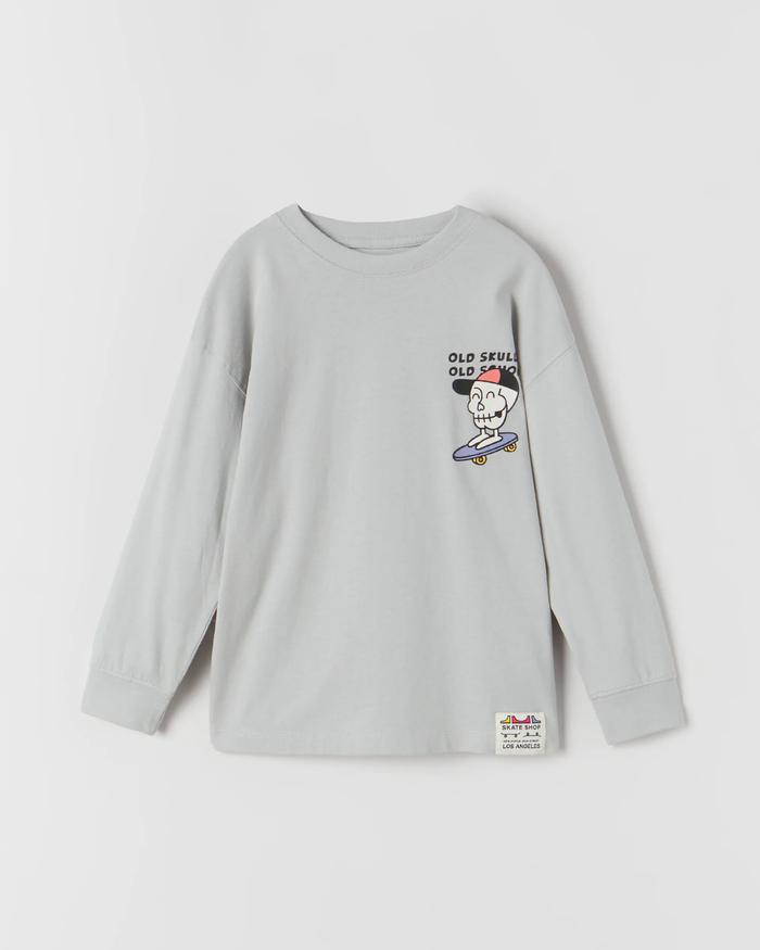 Zara “OLD SKULLS” T-SHIRT