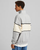 Bershka Printed sweatshirt with zipper