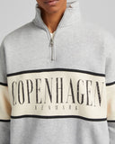 Bershka Printed sweatshirt with zipper