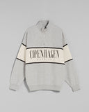 Bershka Printed sweatshirt with zipper