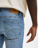 PULL&BEAR MEDIUM BLUE SUPER SKINNY JEANS