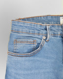 PULL&BEAR MEDIUM BLUE SUPER SKINNY JEANS