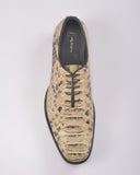 FOOTPRINT EMBOSSED OXFORD PREMIUM SHOES
