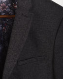 M&S COLLECTION  Textured Jersey Jacket Grey