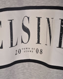 Bershka Printed sweatshirt with zipper