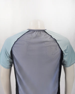 Newcential  Men's Functional Running Shirt (Grey)