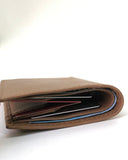 Slim Men's Wallet | Genuine Leather Brown