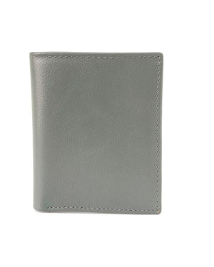 Slim Men's Wallet | Genuine Leather Grey