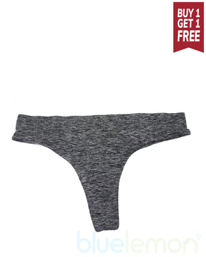 bluelemon® Yoga Panty - Microfiber Kinckers - Grey Heather - handsandhead