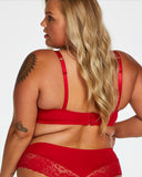 Hunkemoller women's Bra - Red