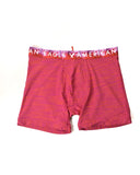 American Eagle | SPACE DYE 6" CLASSIC BOXER BRIEF REDISH PURPLE - handsandhead