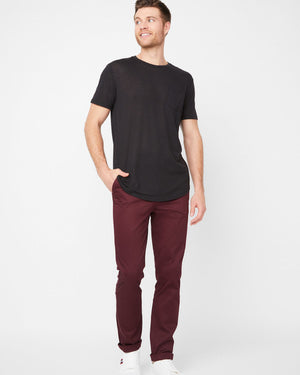 Guess Silvestre Sateen Pants Marmont red