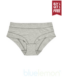 bluelemon®  Microfiber Knickers - Hipster - Grey - handsandhead